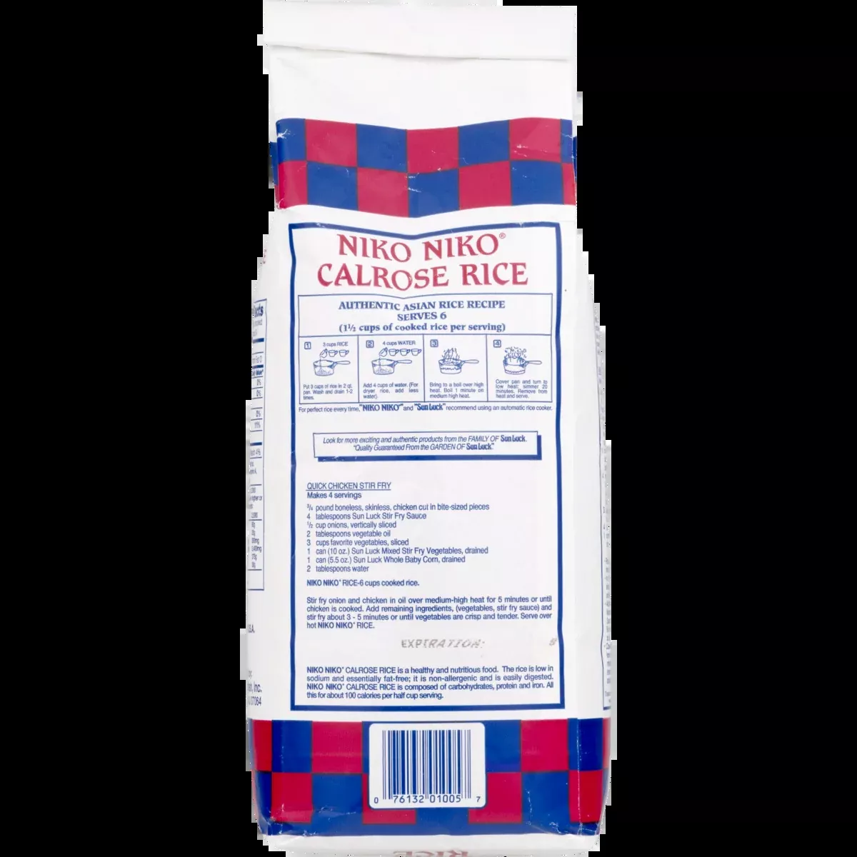 Sun L Niko Niko Clrs Rce- Case Of12 X 2 Lb- Sun Luck